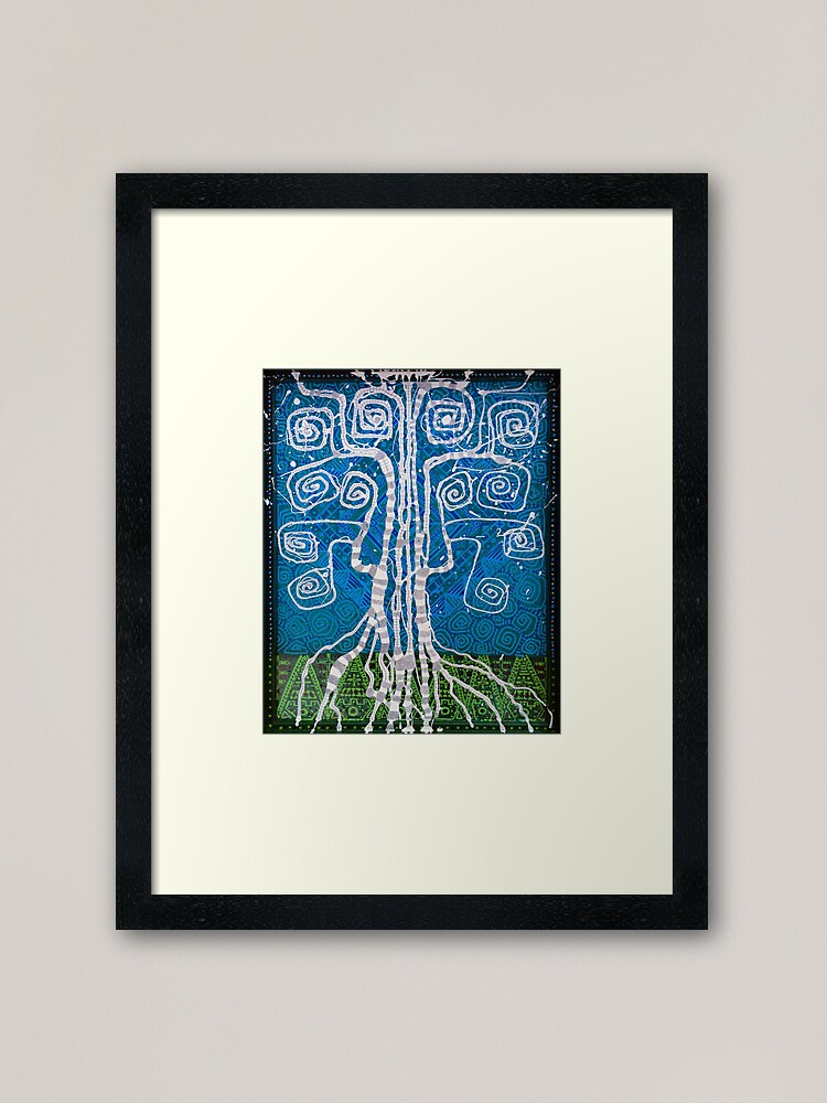 Alternate view of Eric's Tree Framed Art Print