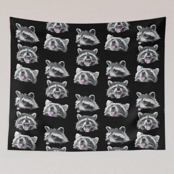Item preview, A pile of meme raccoon! designed and sold by TheSimpleMan.