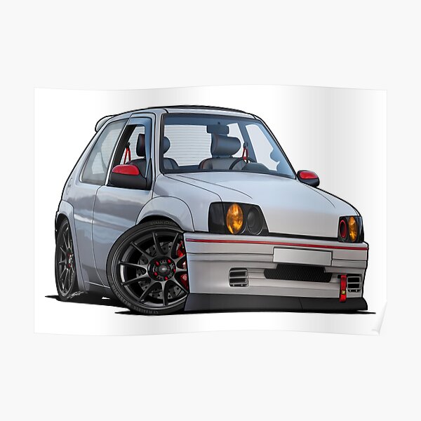 Póster «Peugeot 106 rallye» de RCJM-Design | Redbubble