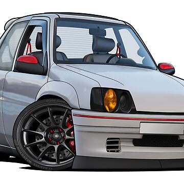 Housse de couette for Sale avec l'œuvre « Peugeot 106 rallye » de l'artiste  RCJM-Design