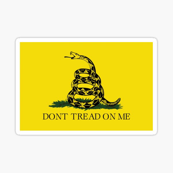 Bumper Stickers - Don't Tread On Me