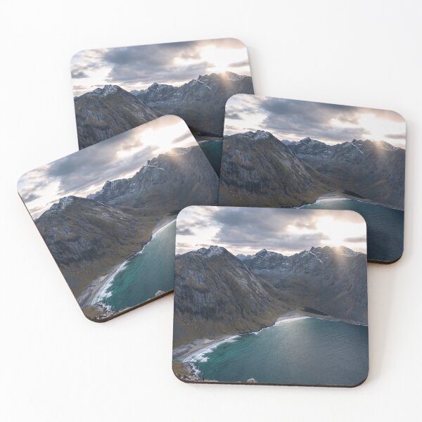 Item preview, Kvalvika sunset, Lofoten designed and sold by iulianvelea.