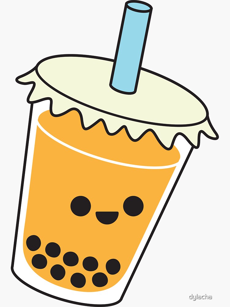Cute Boba Cup Sticker for Sale by dylacha