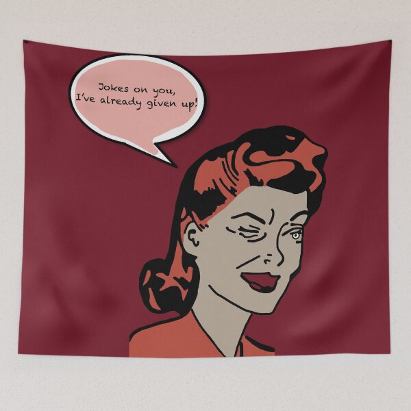 Item preview, Just Give Up. designed and sold by Blue Kirkpatrick.
