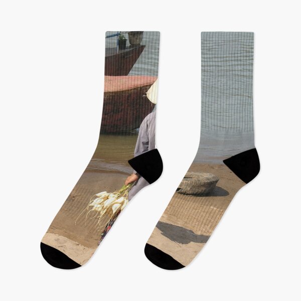 Item preview, Lao Woman Coming from the Farmer's market designed and sold by worldways.