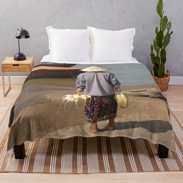 Item preview, Lao Woman Coming from the Farmer's market designed and sold by worldways.
