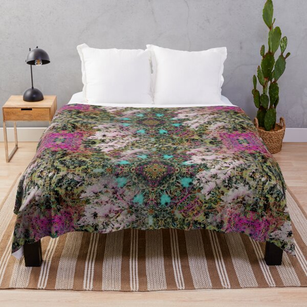 Item preview, Magnolia and a Kaleidoscope Pattern. designed and sold by MindTravel.