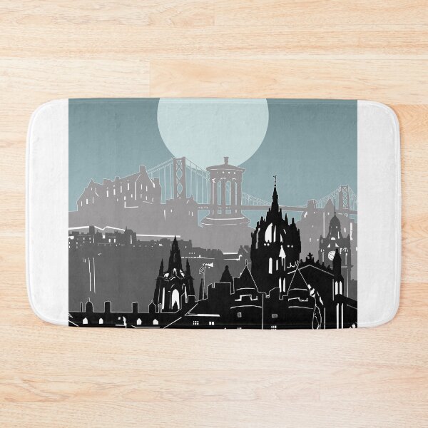 Item preview, edinburgh skyline designed and sold by BekimART2.