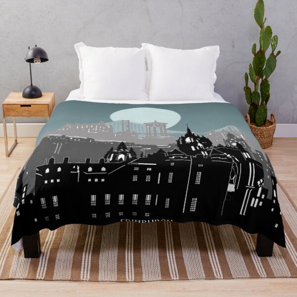 Item preview, edinburgh skyline designed and sold by BekimART2.