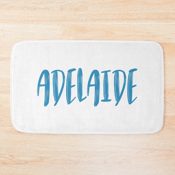 Item preview, Adelaide city Australia in blue with brushed letters designed and sold by AllShirts21.