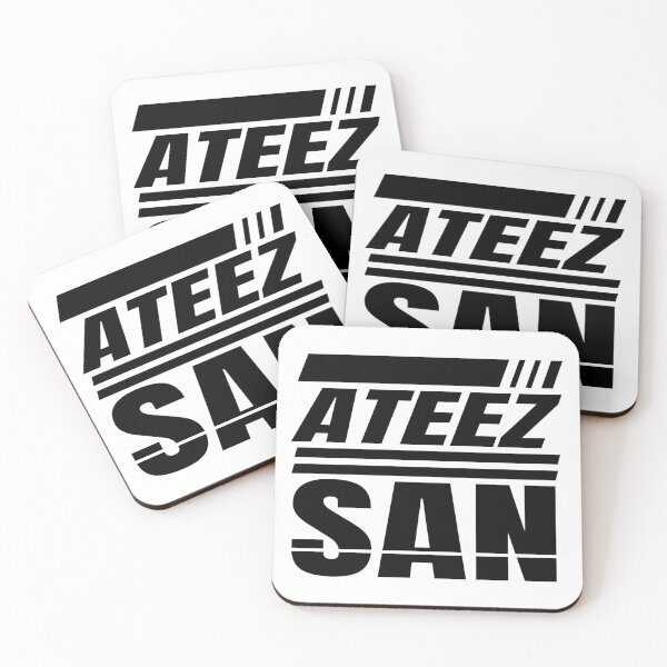 Item preview, ATEEZ Atiny KPOP Choi San Logo Fan Design  designed and sold by M3G4MERCH.
