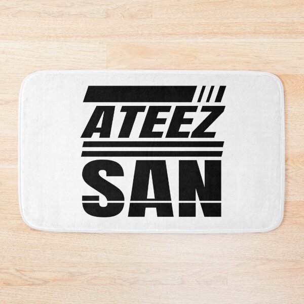 Item preview, ATEEZ Atiny KPOP Choi San Logo Fan Design  designed and sold by M3G4MERCH.