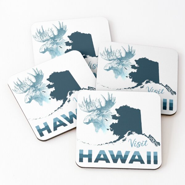 Item preview, Visit Hawaii (Wrong State) Alaska designed and sold by Donovan Olson.