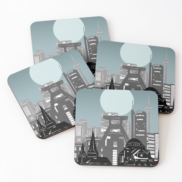 Item preview, essen skyline designed and sold by BekimART2.
