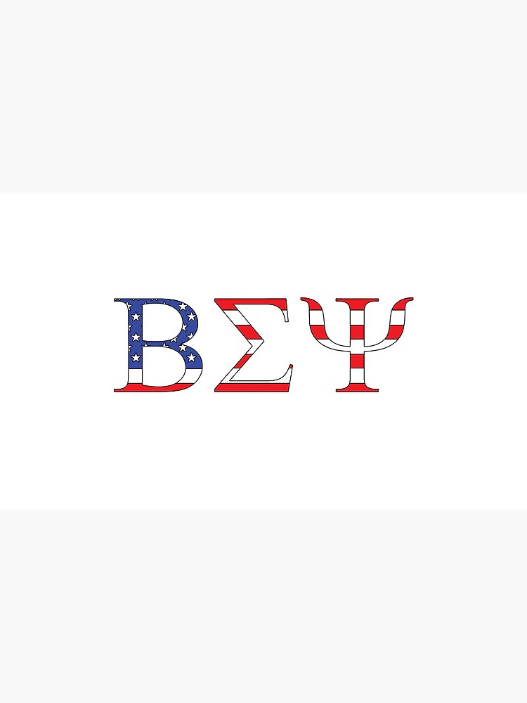Beta Sigma Psi - American flag by betasigmapsi