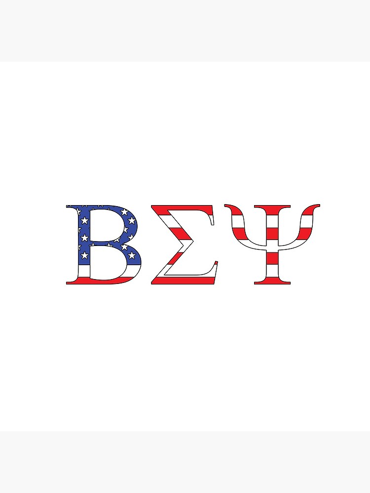 Beta Sigma Psi - American flag by betasigmapsi