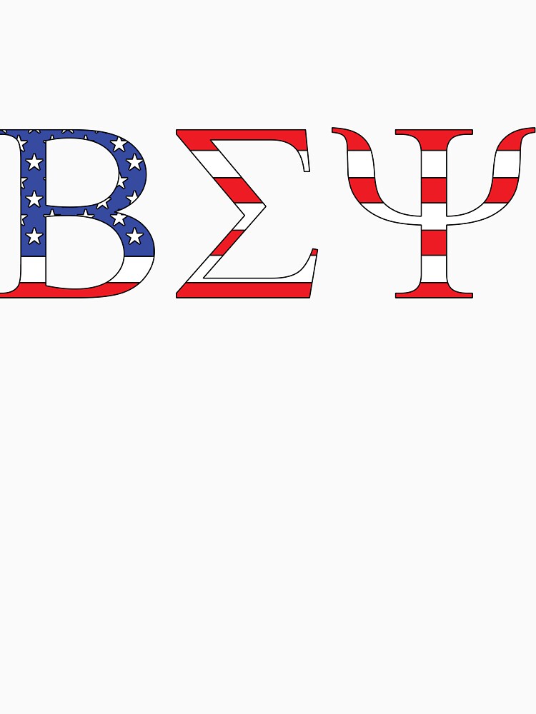 Beta Sigma Psi - American flag by betasigmapsi