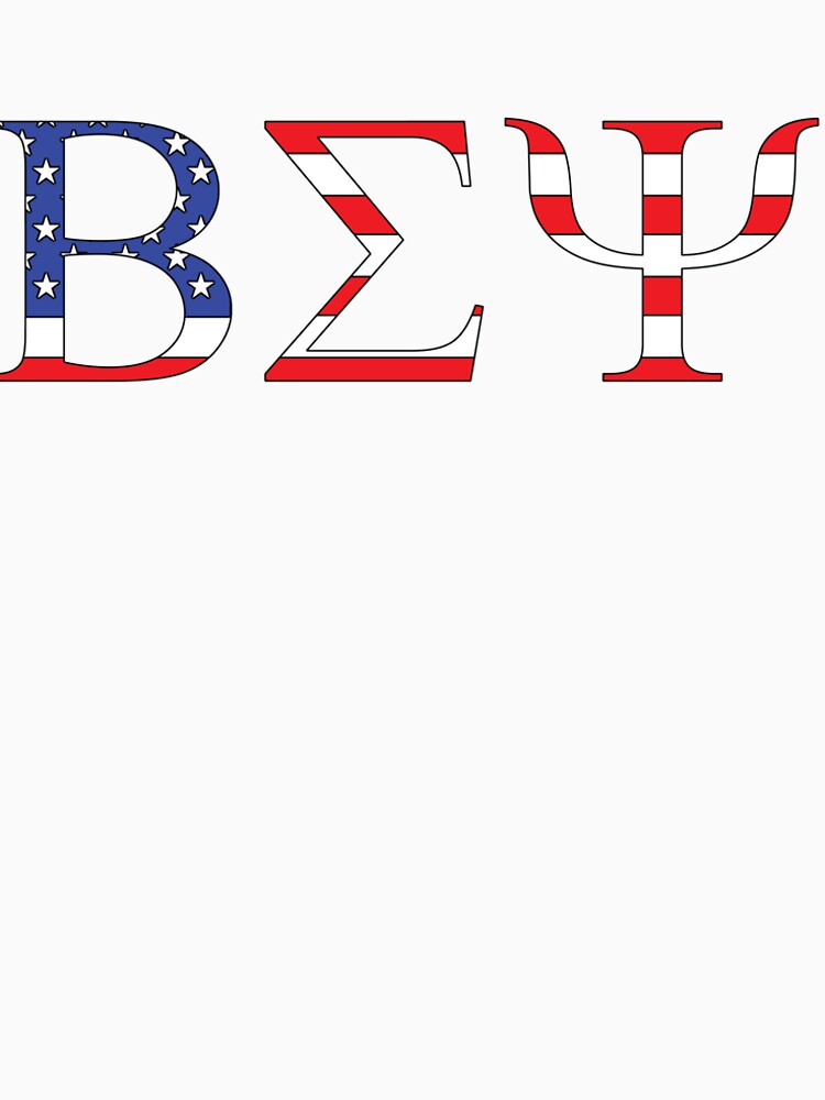 Beta Sigma Psi - American flag by betasigmapsi