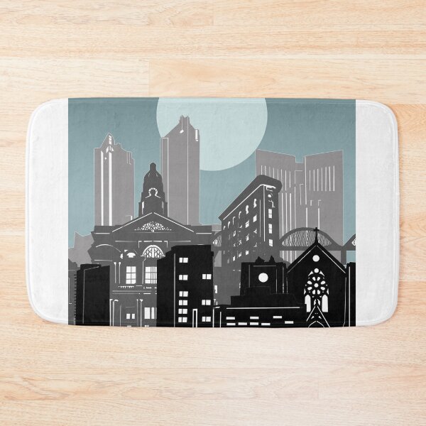 Item preview, fort worth skyline designed and sold by BekimART2.
