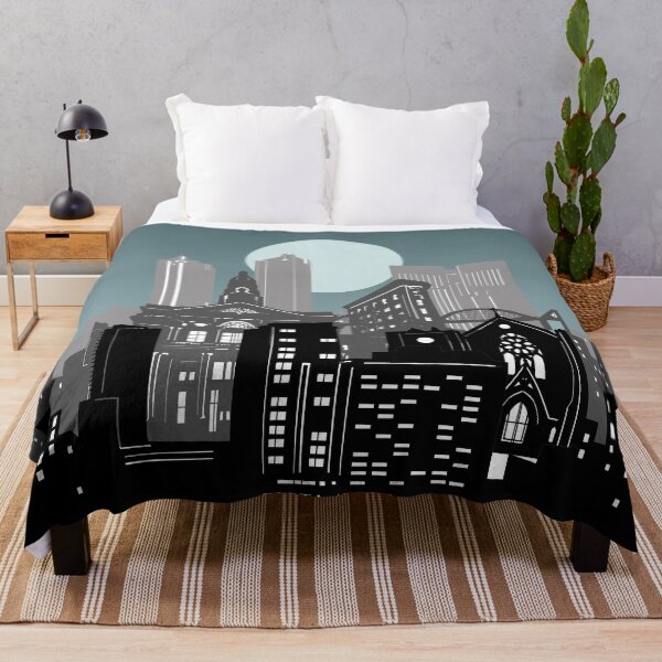 Item preview, fort worth skyline designed and sold by BekimART2.