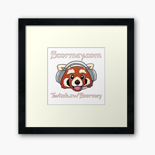 Happy Scormey! Framed Art Print