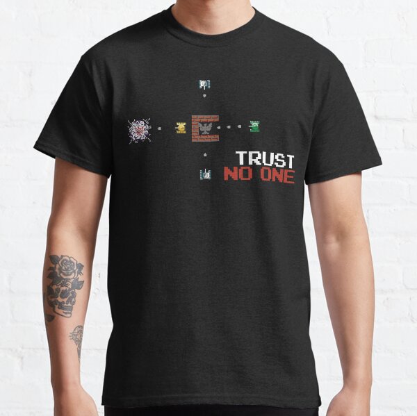 BATTLE CITY - Trust No One - Battle City NES Dendy Nintendo Дeнди // Infinite BANDIT Classic T-Shirt