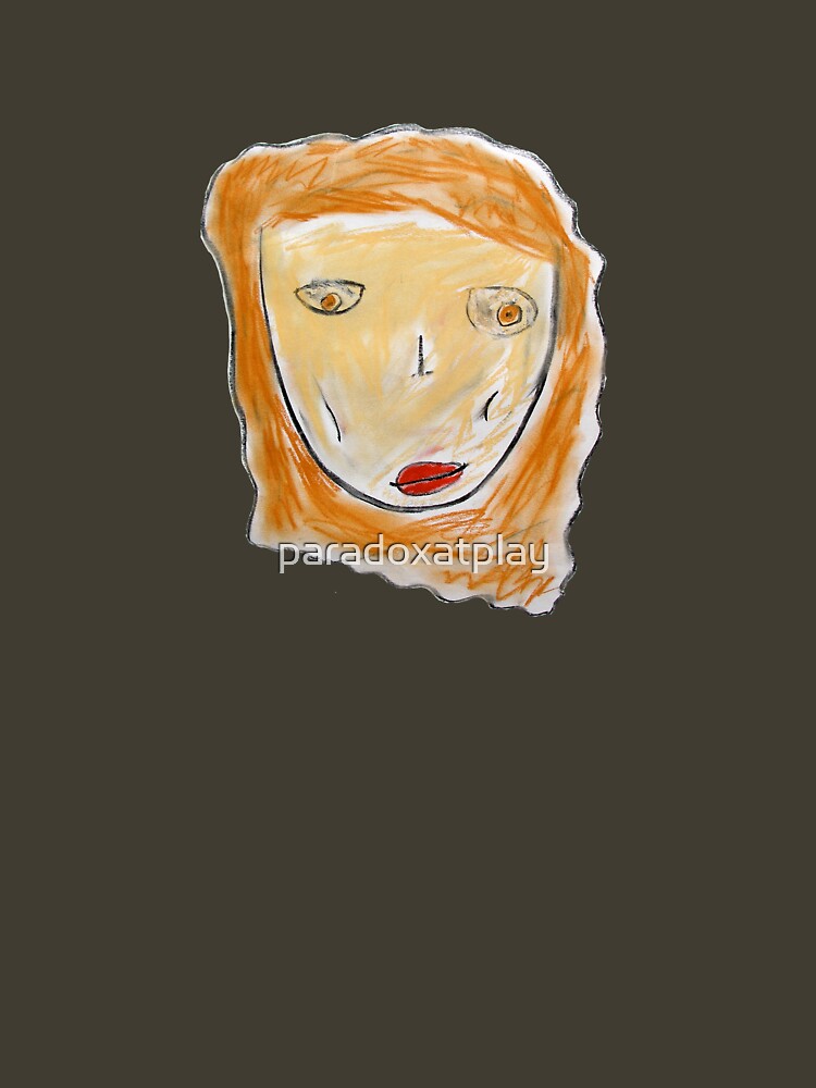 Red-Haired Girl Tee by paradoxatplay