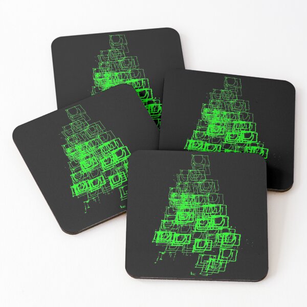 Item preview, Christmas Tree | "Cubes" | Green | [D7780~39_005] designed and sold by StudioActivo.