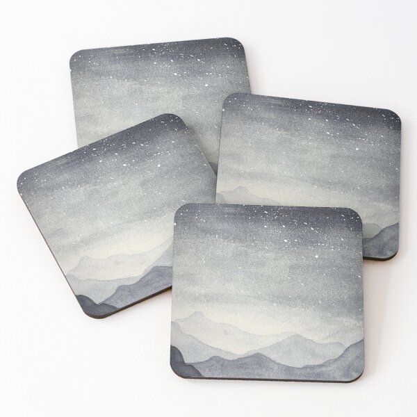 Item preview, Starry mountains designed and sold by mirra7.