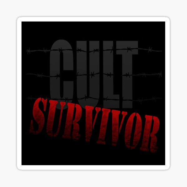 CULT SURVIVOR Sticker