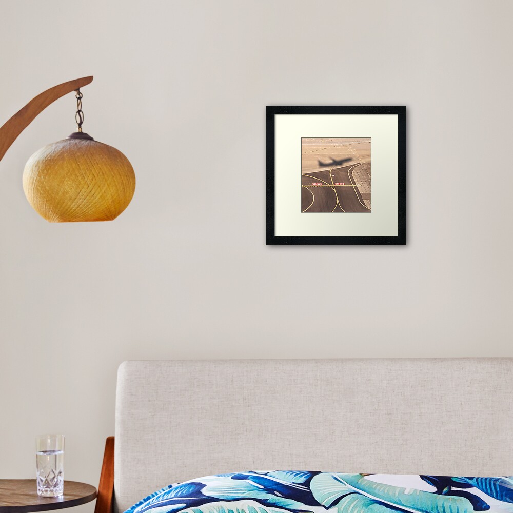 Take Off. Framed Art Print