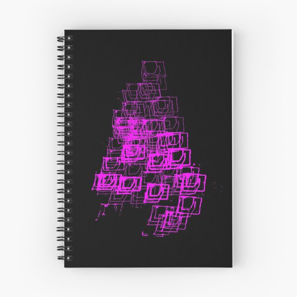 Item preview, Christmas Tree | "Cubes" | Hot Pink | [D7780~39_005] designed and sold by StudioActivo.