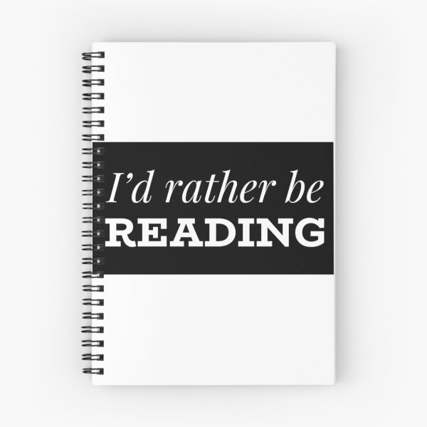 Item preview, I'd Rather Be Reading designed and sold by juvajay.