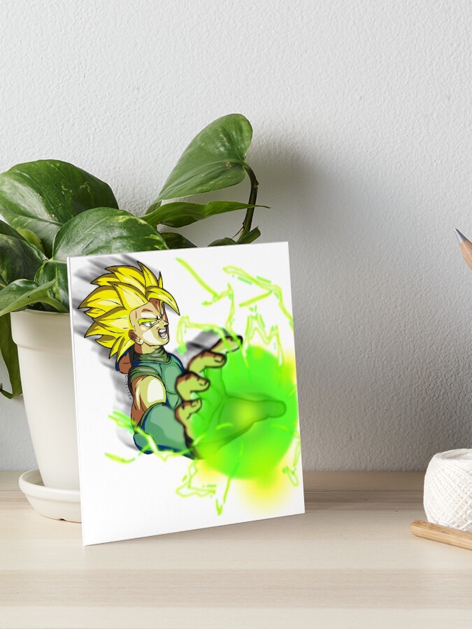 Dragon ball Legends Shallot ssj God by Bessalius Poster by Bessalius