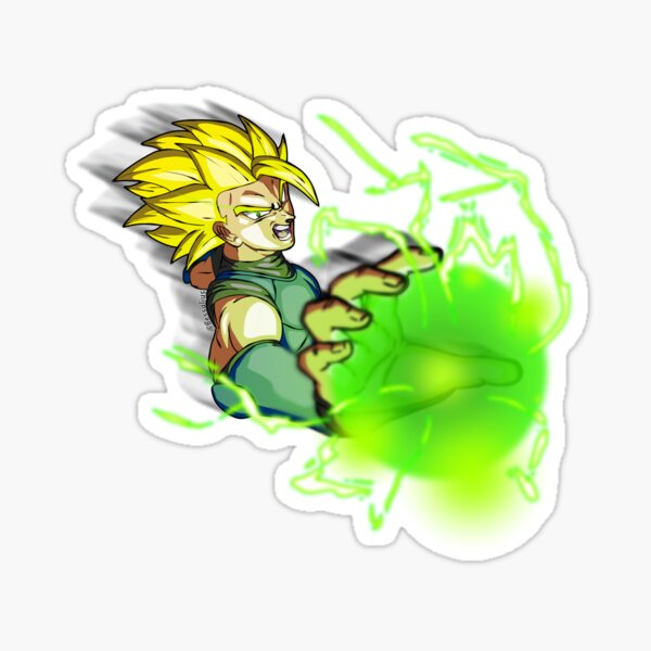 Shallot Super Saiyan God - Dragon Ball Legends Sticker for Sale