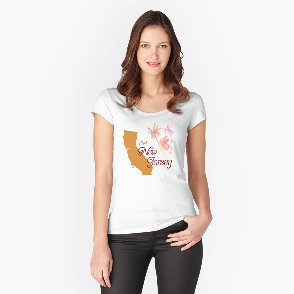 Vista previa del artículo con la obra «Camiseta entallada de cuello ancho», diseñado y vendido por Donovanolson.