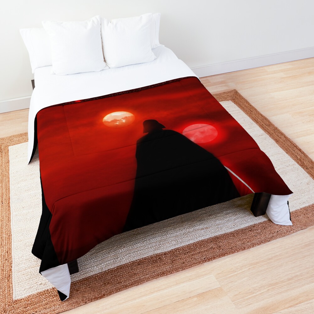 Vader Tatooine Binary Sunset Comforter