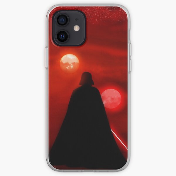 Vader Tatooine Binary Sunset iPhone Soft Case