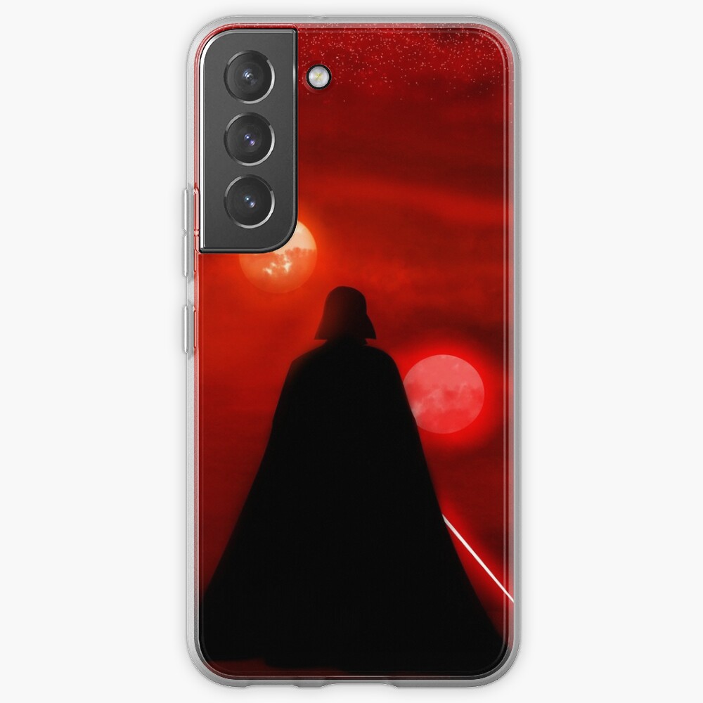 Vader Tatooine Binary Sunset Samsung Galaxy Phone Case
