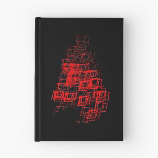 Artikelvorschau, Weihnachtsbaum | "Würfel" | Rot | [D7780~39_005] entworfen und verkauft von StudioActivo.