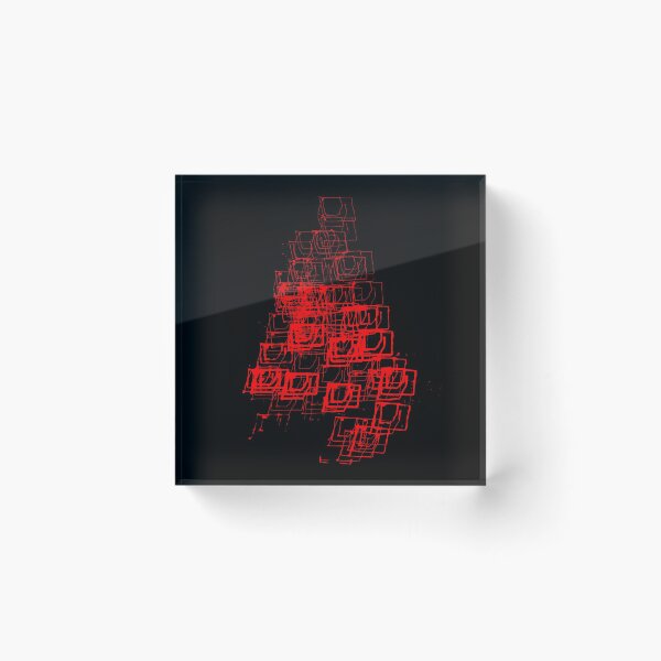 Item preview, Christmas Tree | "Cubes" | Red | [D7780~39_005] designed and sold by StudioActivo.