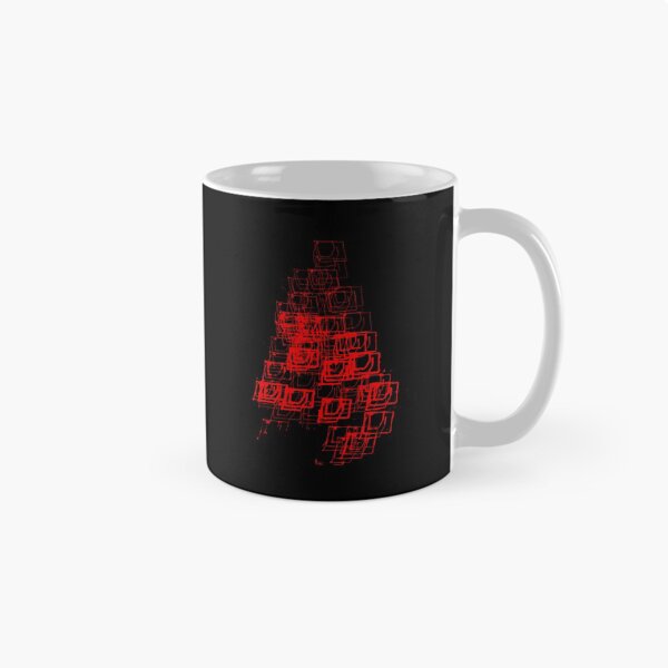 Artikelvorschau, Weihnachtsbaum | "Würfel" | Rot | [D7780~39_005] entworfen und verkauft von StudioActivo.