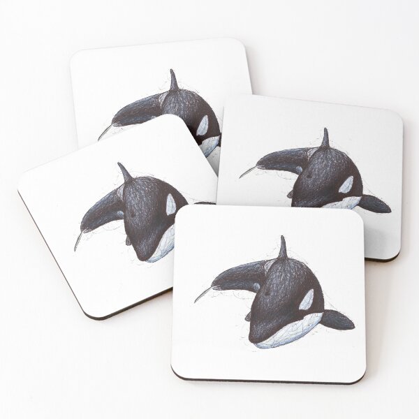 Item preview, Sakari the Killer Whale Scribble designed and sold by ArtyOrca.