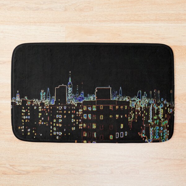Item preview, NYC at Night designed and sold by WanderingMogwai.