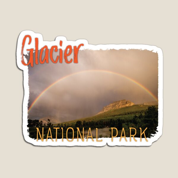 Item preview, Glacier National Park Rainbow designed and sold by AvocaSpring.