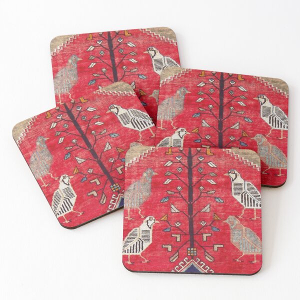 Item preview, Persian Floral Rug With Several Birds Probably Quail designed and sold by Vicky Brago-Mitchell®.