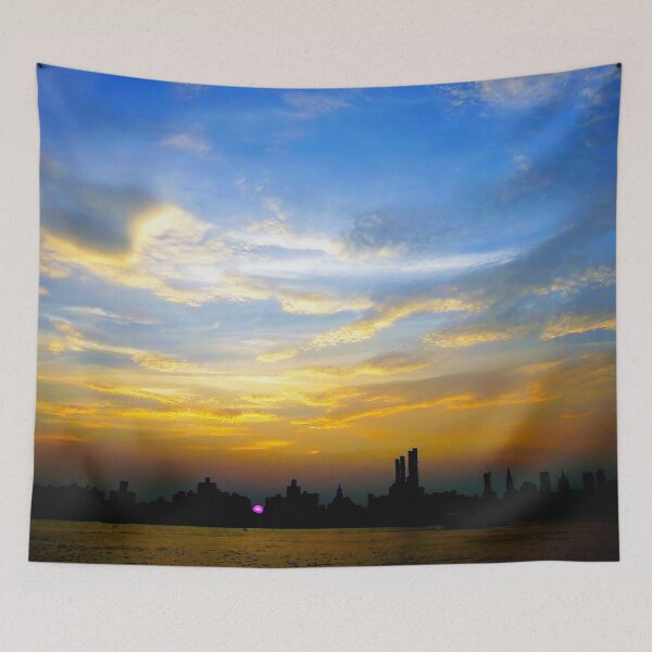 Item preview, Sunset Cityscape designed and sold by WanderingMogwai.