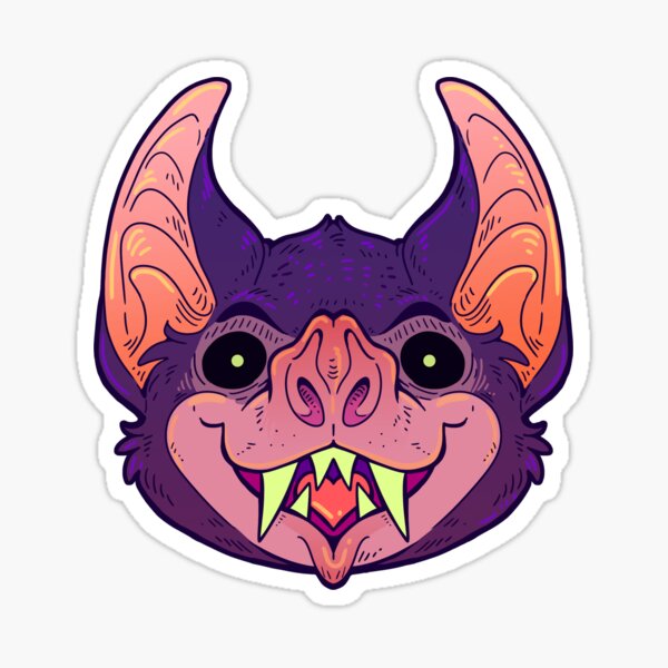 Gone Batty Sticker
