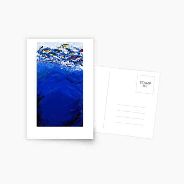 Blue #1, Musashi Series Postcard