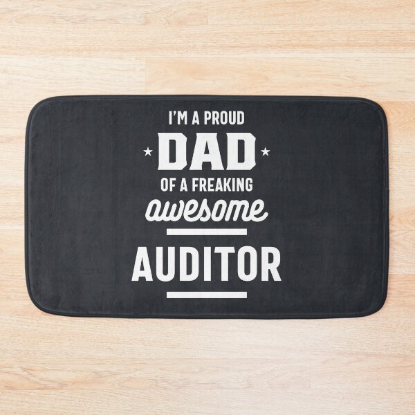 Item preview, I'm A Proud Dad Of a Freaking Awesome Auditor T-Shirt Gifts Idea designed and sold by cidolopez.